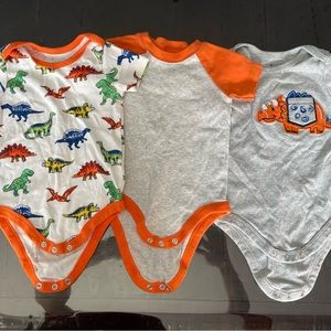 3-6 Month Members Mark 8 Different Onesies